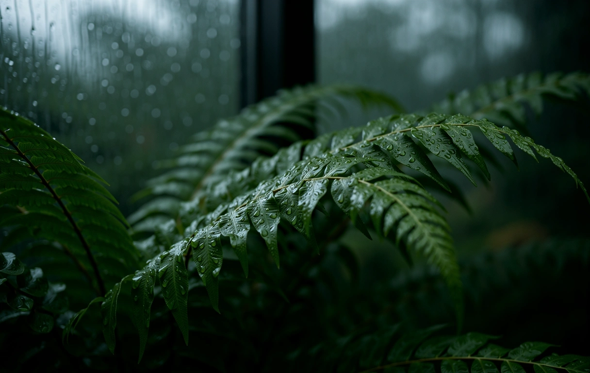 Tropical Indonesian botanical texture